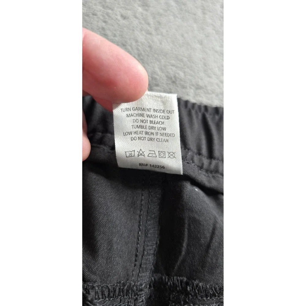 Figs Scrub Pants Mens Large Black Tansen Casual 30.5